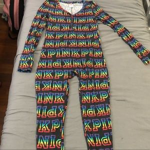 PINK onesie. Size medium